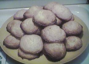[eggnog sparkle cookies]