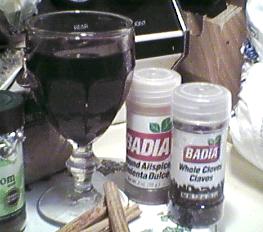 [divinely spiced wine]